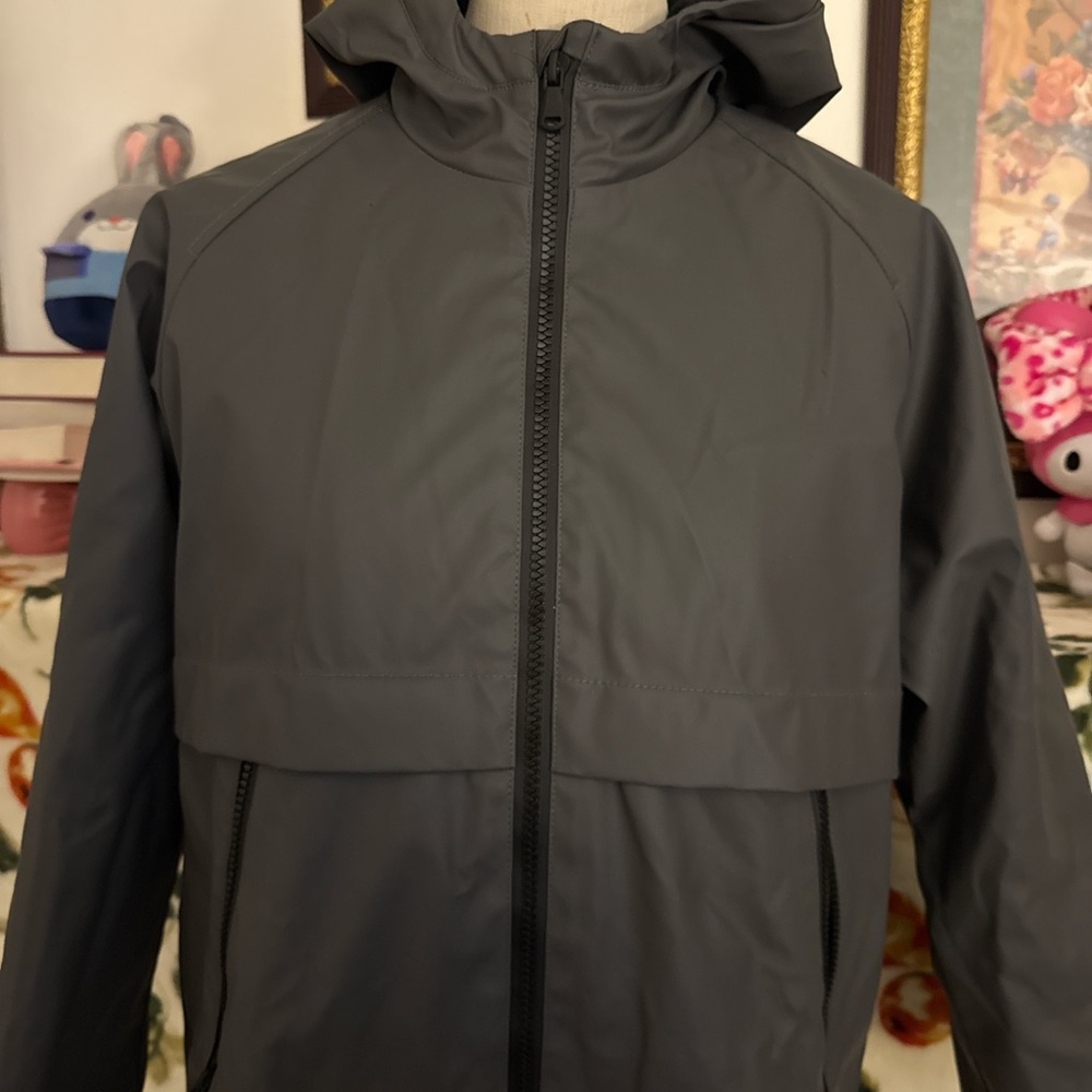 Grey rain jacket - Picture 2 of 5